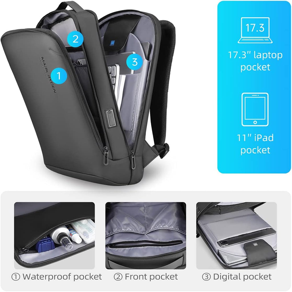 Hard Shell Laptop Backpack for 15.6 inch PC O669