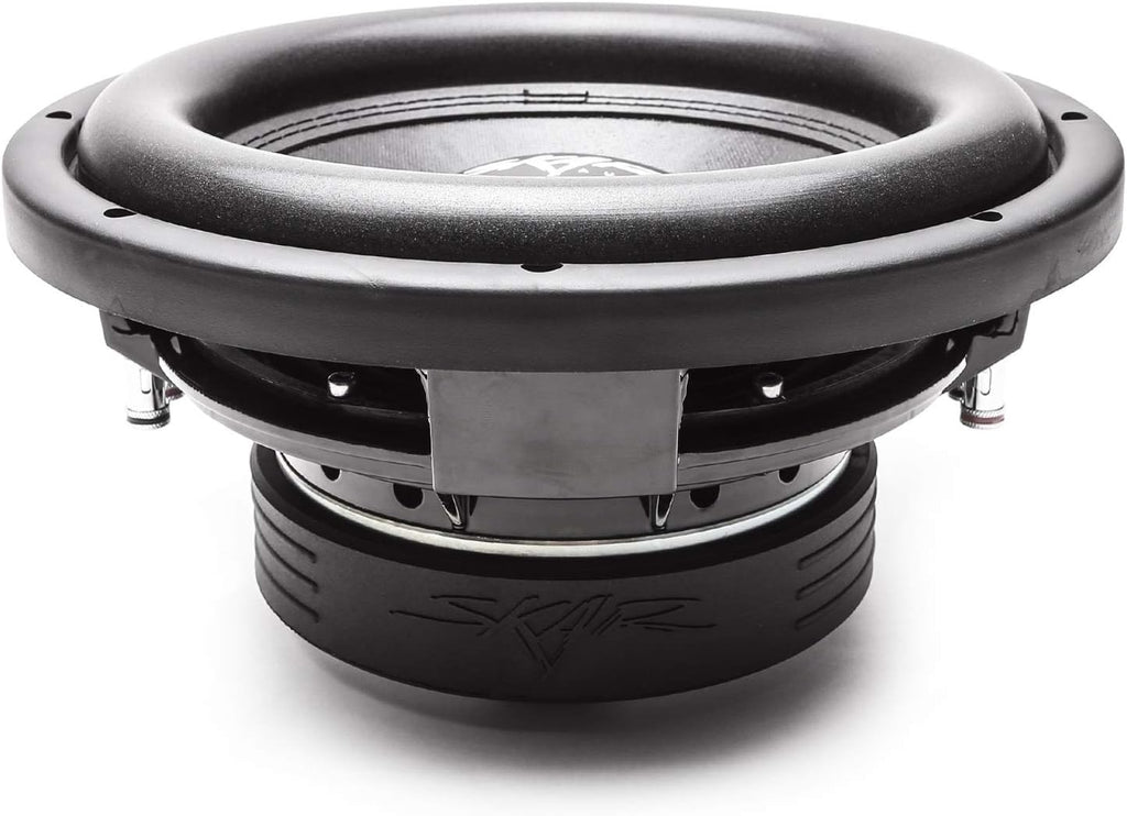8" 600W Dual 4 Ohm Shallow Mount Car Subwoofer Pack of 2 D160