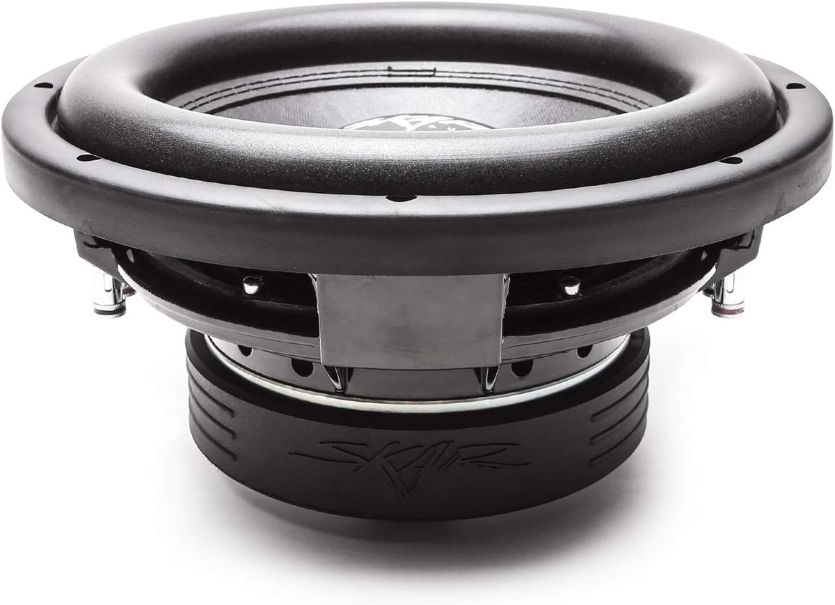 8" 600W Dual 4 Ohm Shallow Mount Car Subwoofer Pack of 2 D160