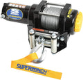 Black 12 VDC ATV Winch, 4000 lb. Load Capacity J389087
