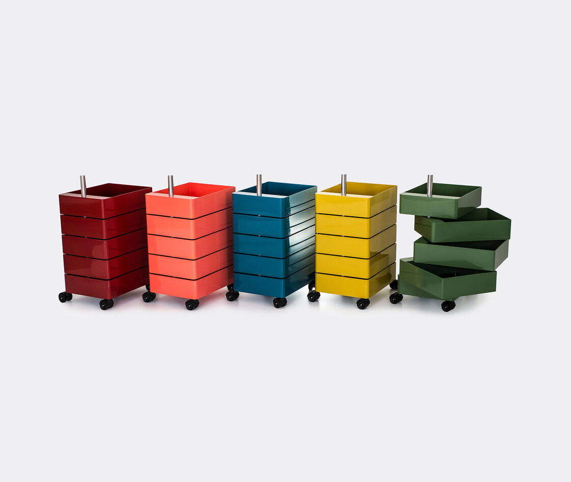 Yellow 5 Compartment Container G240