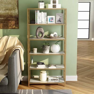 Steel Etagere Bookcase Z49063