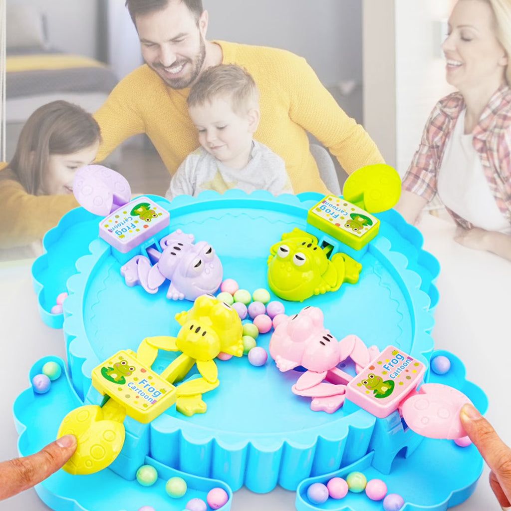 Hungry Frogs Eating Beans Children Board Strategy Games Toy A272883