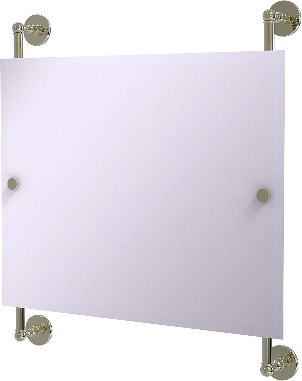 Polished Nickel Frameless Wall Mirror N2703