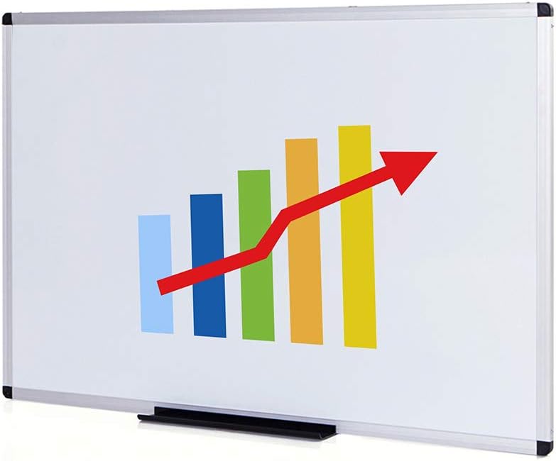96 x 48 Inches Wall Mounted Dry Erase Board J93412