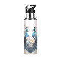 Stainless Steel Insulated Water Bottle with Straw Lid U58980
