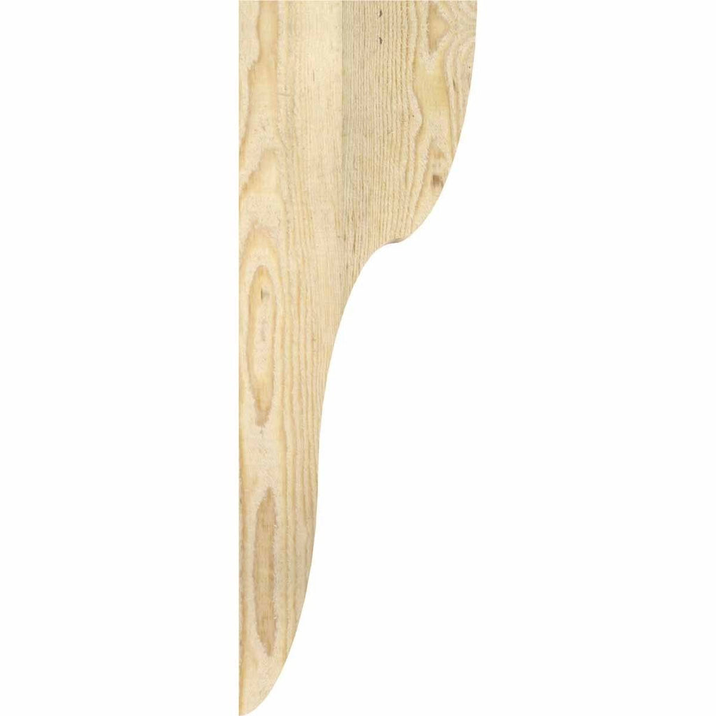 Carmel Rough Sawn Corbel, Douglas Fir S45144