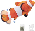 Electric Flopping Fish 10.5" Plush Cat Toy C593781