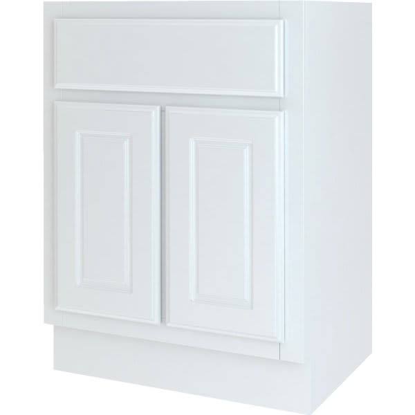 White Bath Vanity Base Cabinet L132314