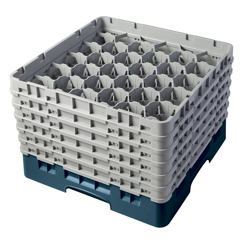 Teal Full Size Glass Rack with 6 Extenders L554435
