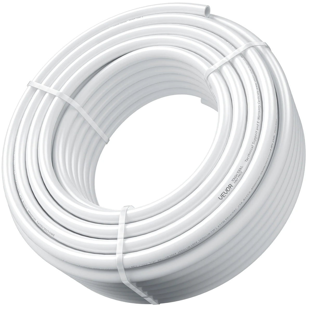 3/4” x 100ft White PEX-B Tubing with Pipe Cutter H194241