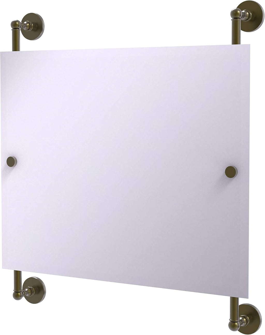 Polished Nickel Frameless Wall Mirror N2703