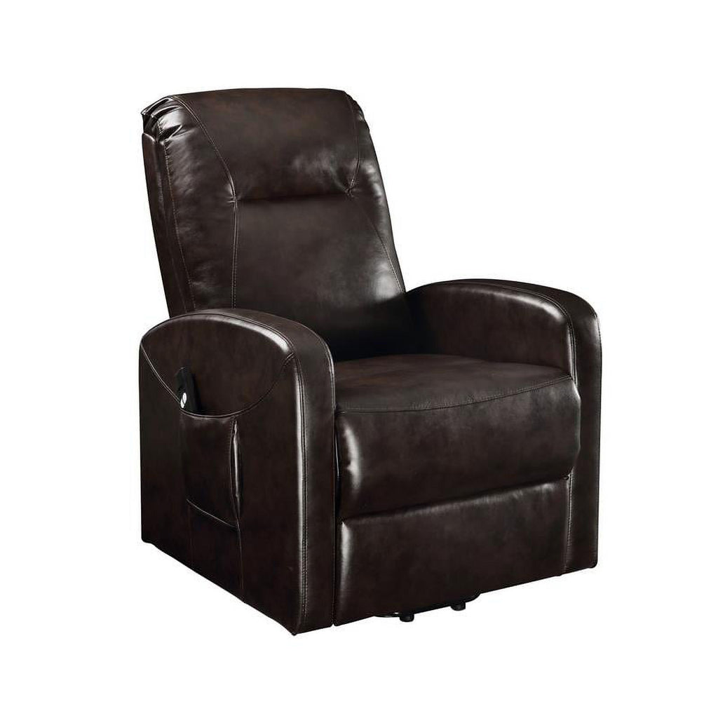 Faux Leather Power Lift Recliner F913969
