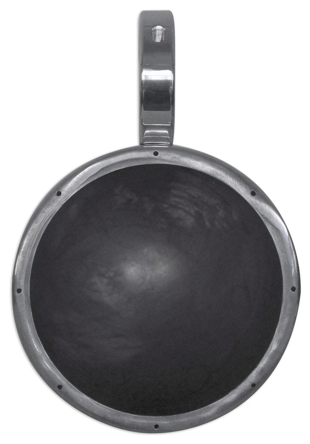 8” Polished Silver Aluminum Wakeboard Tower Speaker Enclosures O6977