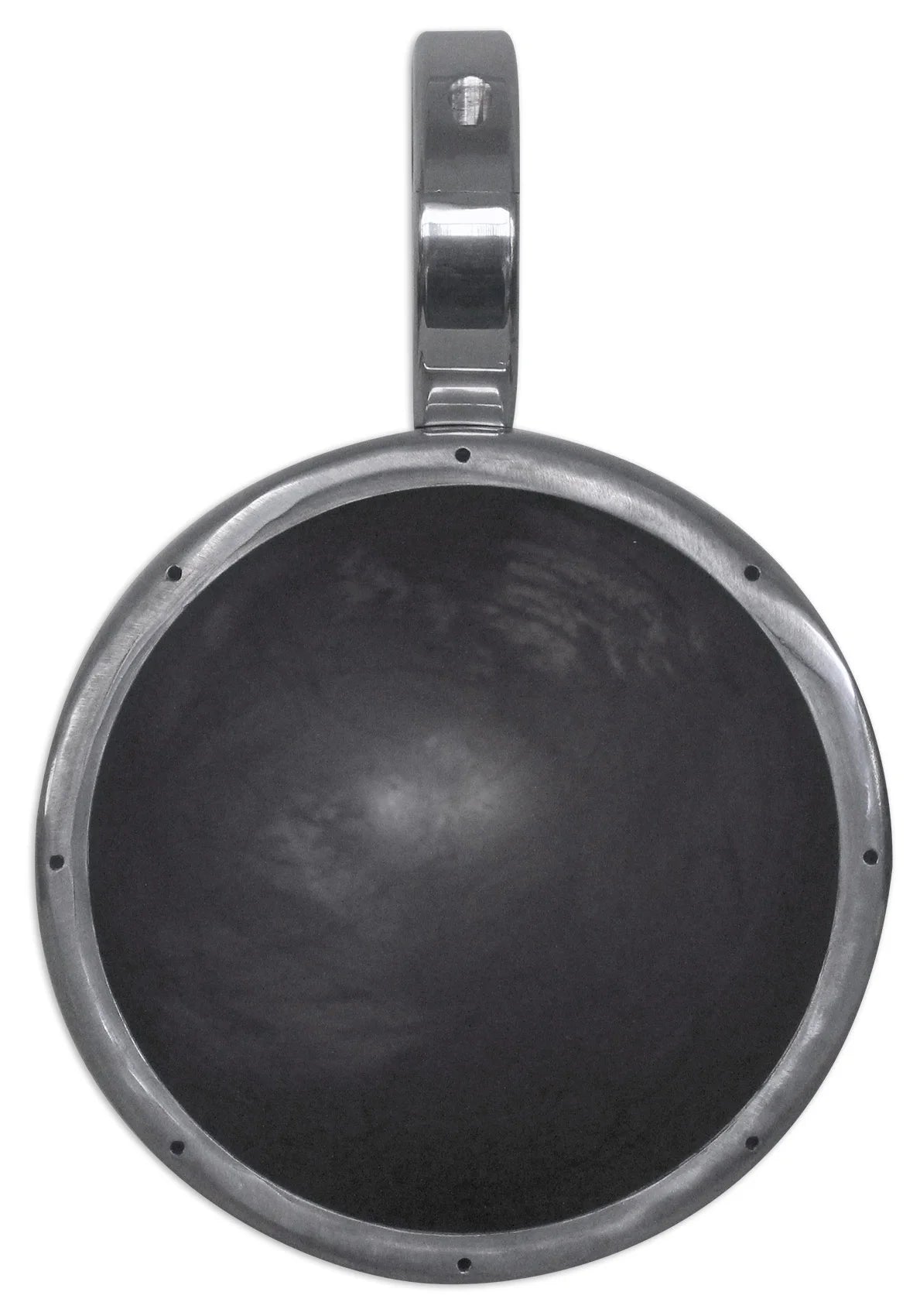 8” Polished Silver Aluminum Wakeboard Tower Speaker Enclosures O6977