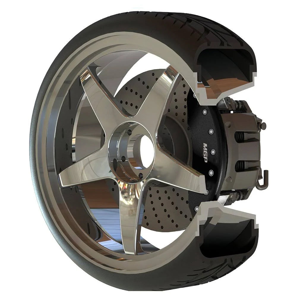 Matte Black Caliper Covers C677