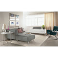 Round End Table 27 Diameter 24H in Stainless Steel U548758