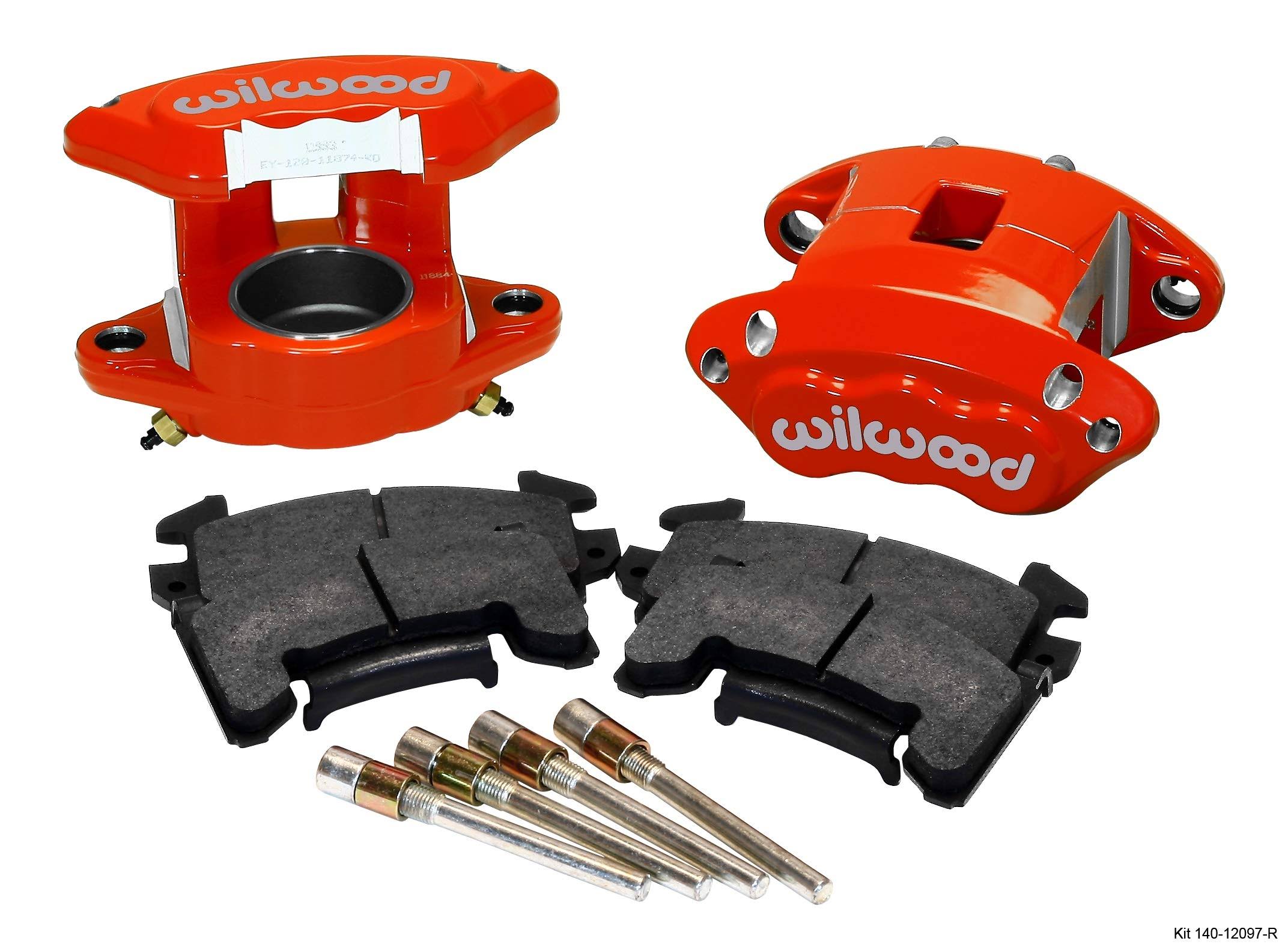 D154 Front Caliper Kit Red R380