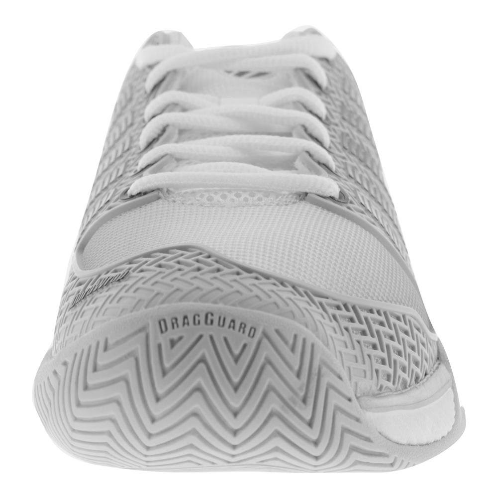 White/Silver Tennis Shoes X5113