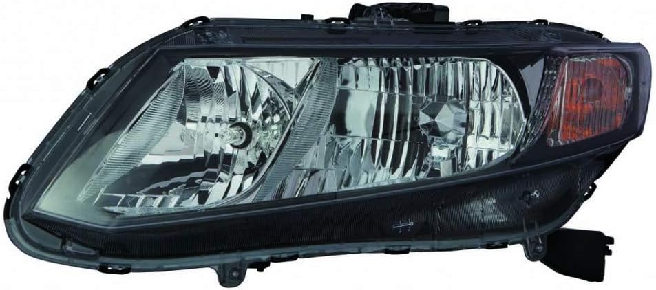 Head Light Assembly for Honda Civic Sedan/Hybrid 2013 2014 2015 Driver Side U6175