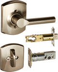 Satin Nickel Interior Lever Lock C569