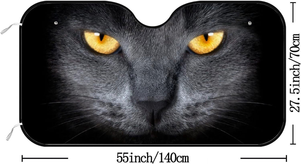 Foldable Car Windshield Sun Shade 55 x 27.5 inch T299