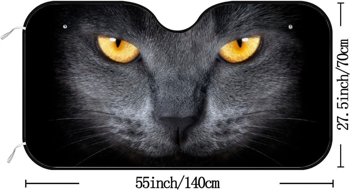 Foldable Car Windshield Sun Shade 55 x 27.5 inch T299