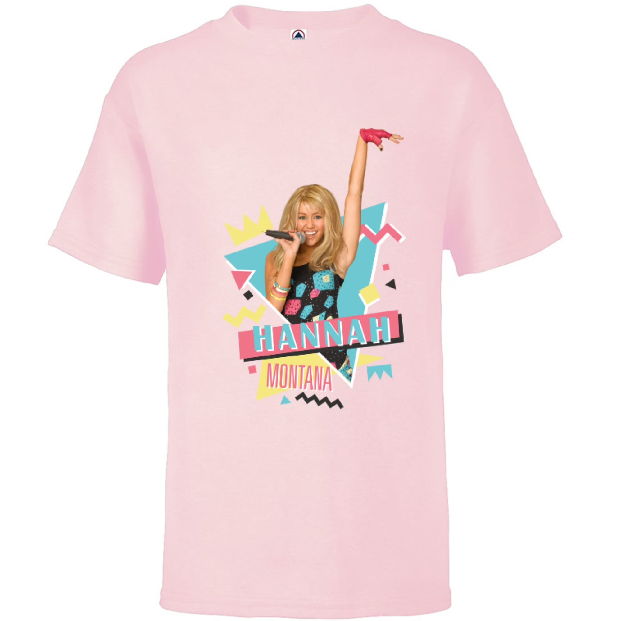 Soft Pink Short Sleeve T-Shirt for Kids A794