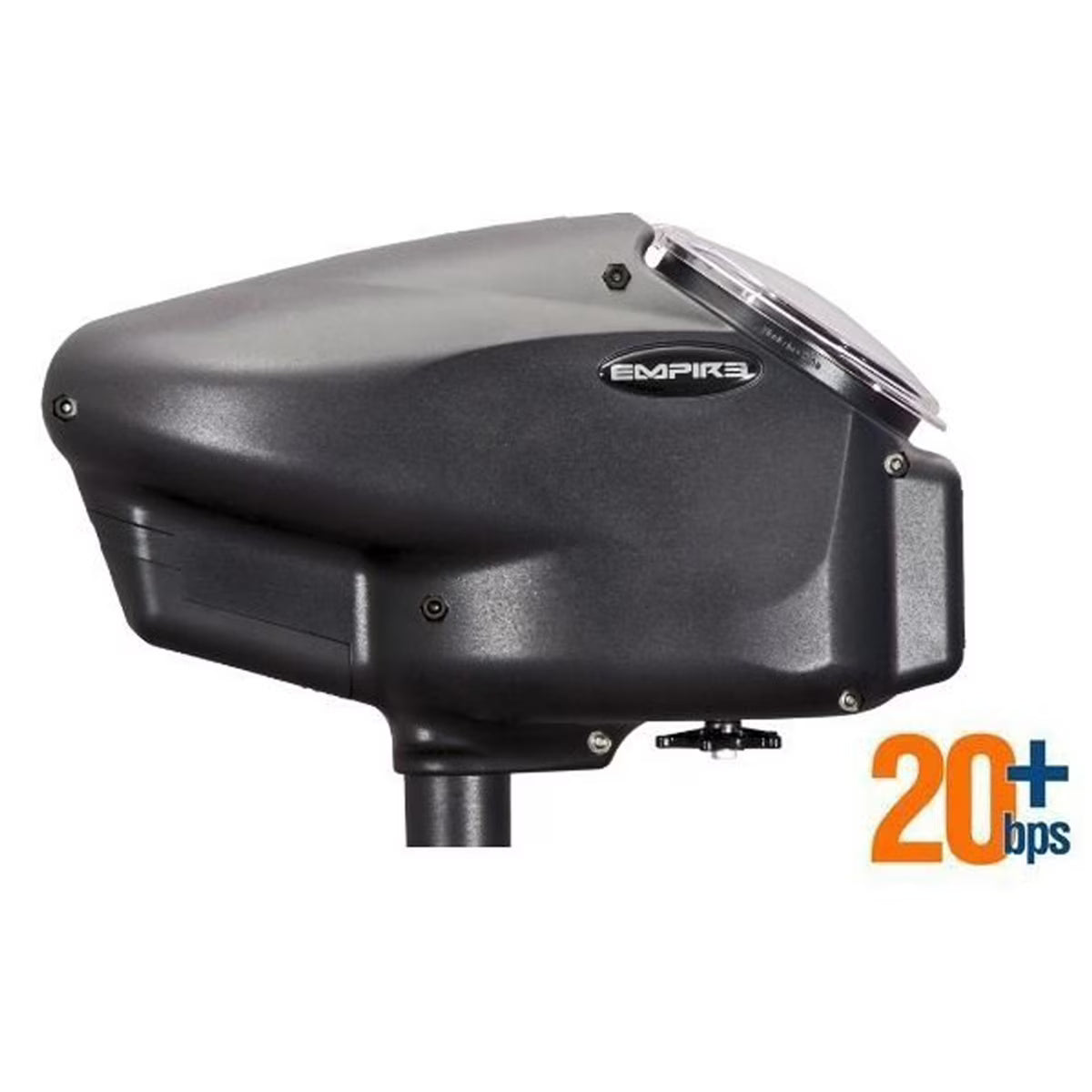 Black Electric Paintball Loader F736