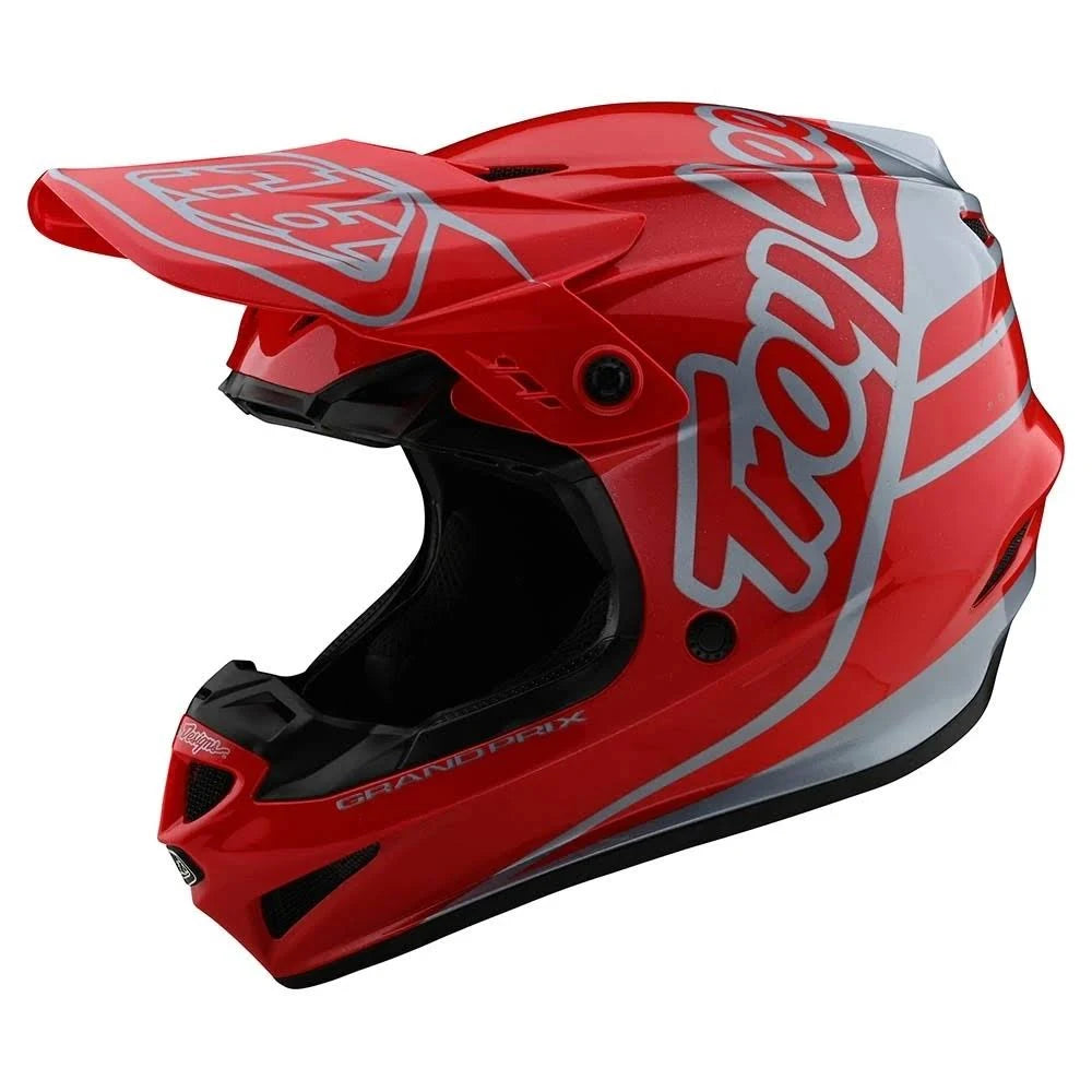 Red Silver GP Helmet Y83362