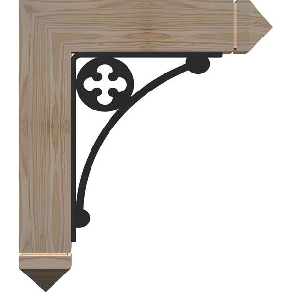 Douglas Fir Smooth Bracket N90371