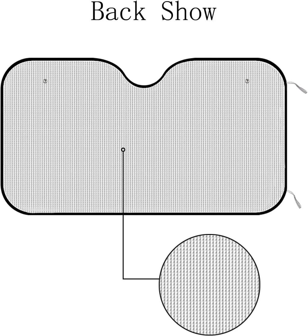Foldable Car Windshield Sun Shade 55 x 27.5 inch T299