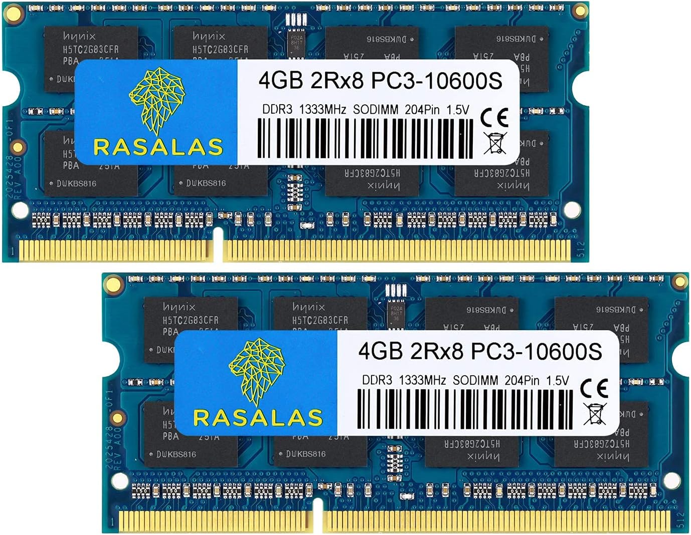 16GB Kit (2x8GB) DDR3 1333MHz SODIMM PC3-10600 CL9 204-Pin Non-ECC Unbuffered RAM O569439