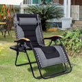 Oversized Padded Zero Gravity Chair, Grey C85488