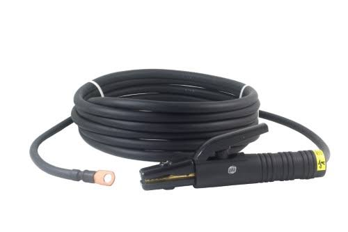 200 Amp Welding Electrode Holder Lead Assembly with Terminal Lug Connector, #2 AWG Cable (50 Feet) O2389