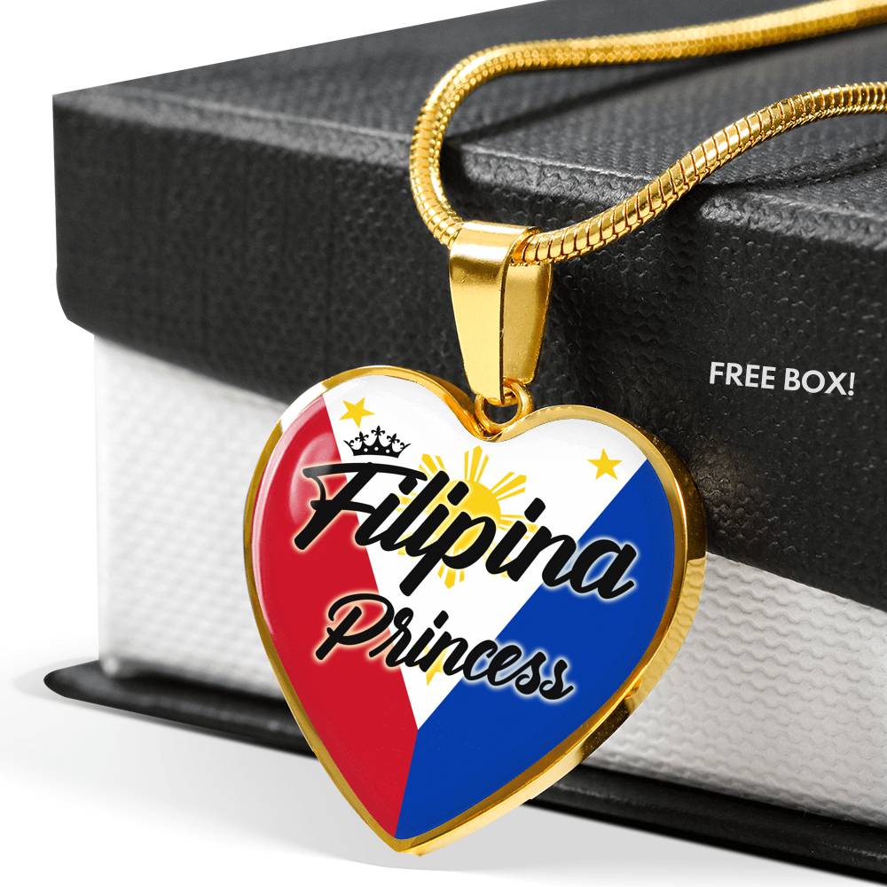 Stainless Steel or 18k Gold Heart Pendant Necklace E7005