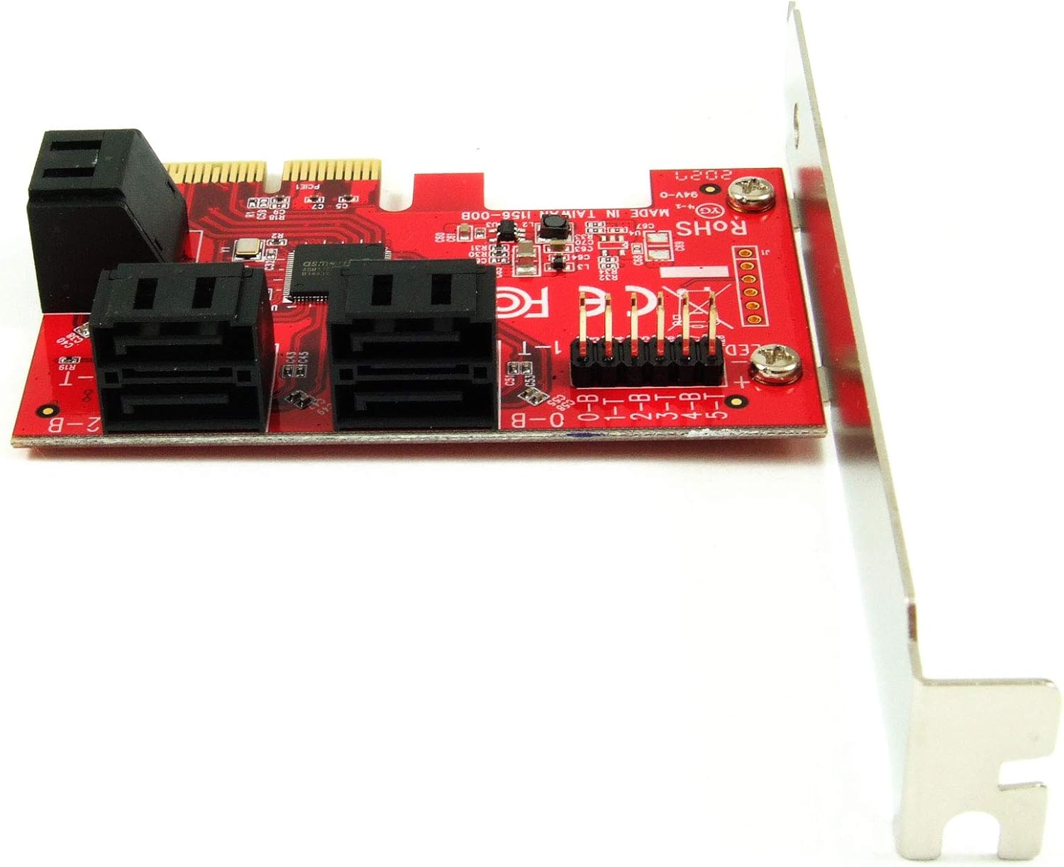 6-Port SATA 6G PCI Express x4 Host Adapter Card, Pack of 2 K579175