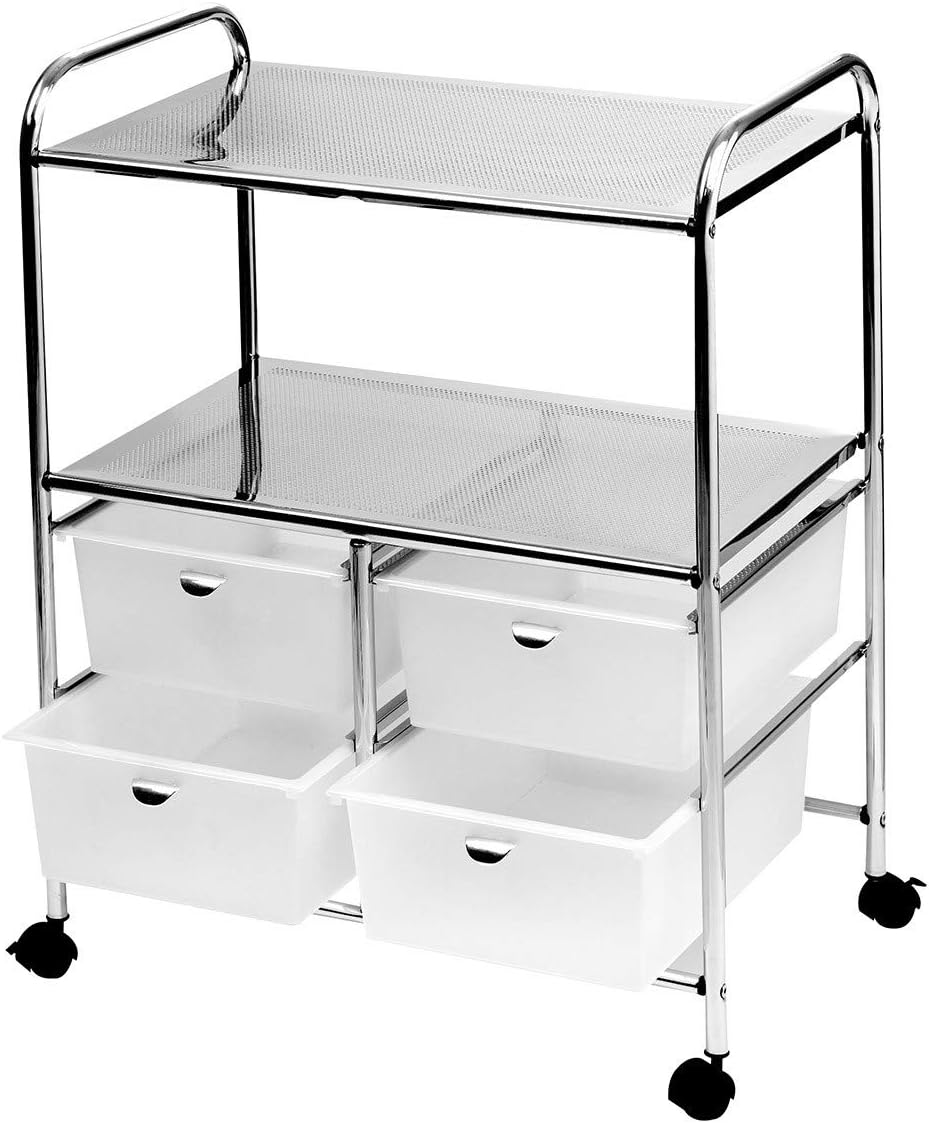 White Work Cart U1670