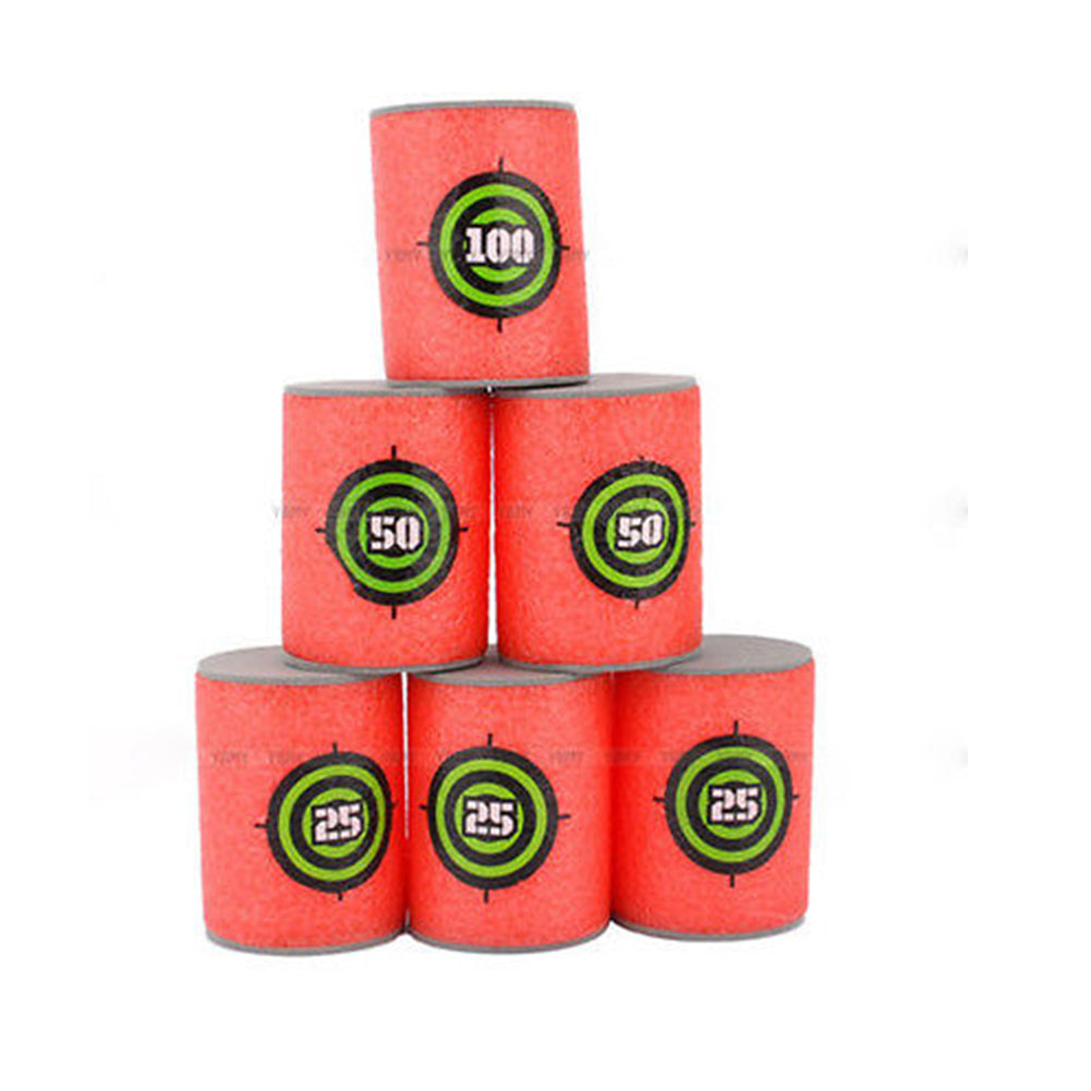 6pcs Eva Foam Dart Target Toy H70737