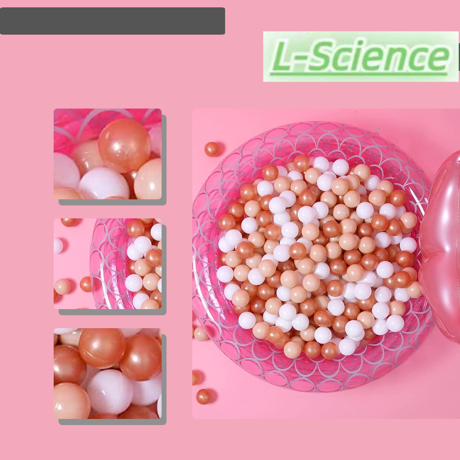 100pcs Plastic Balls for Ball Pit U781806