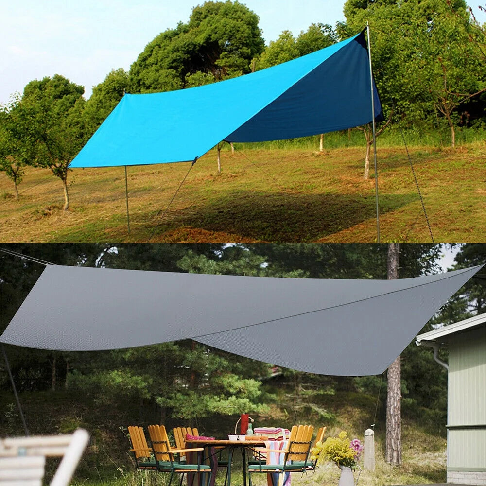 10' Square Orange-Dark Gray Sun Shade Sail R215445