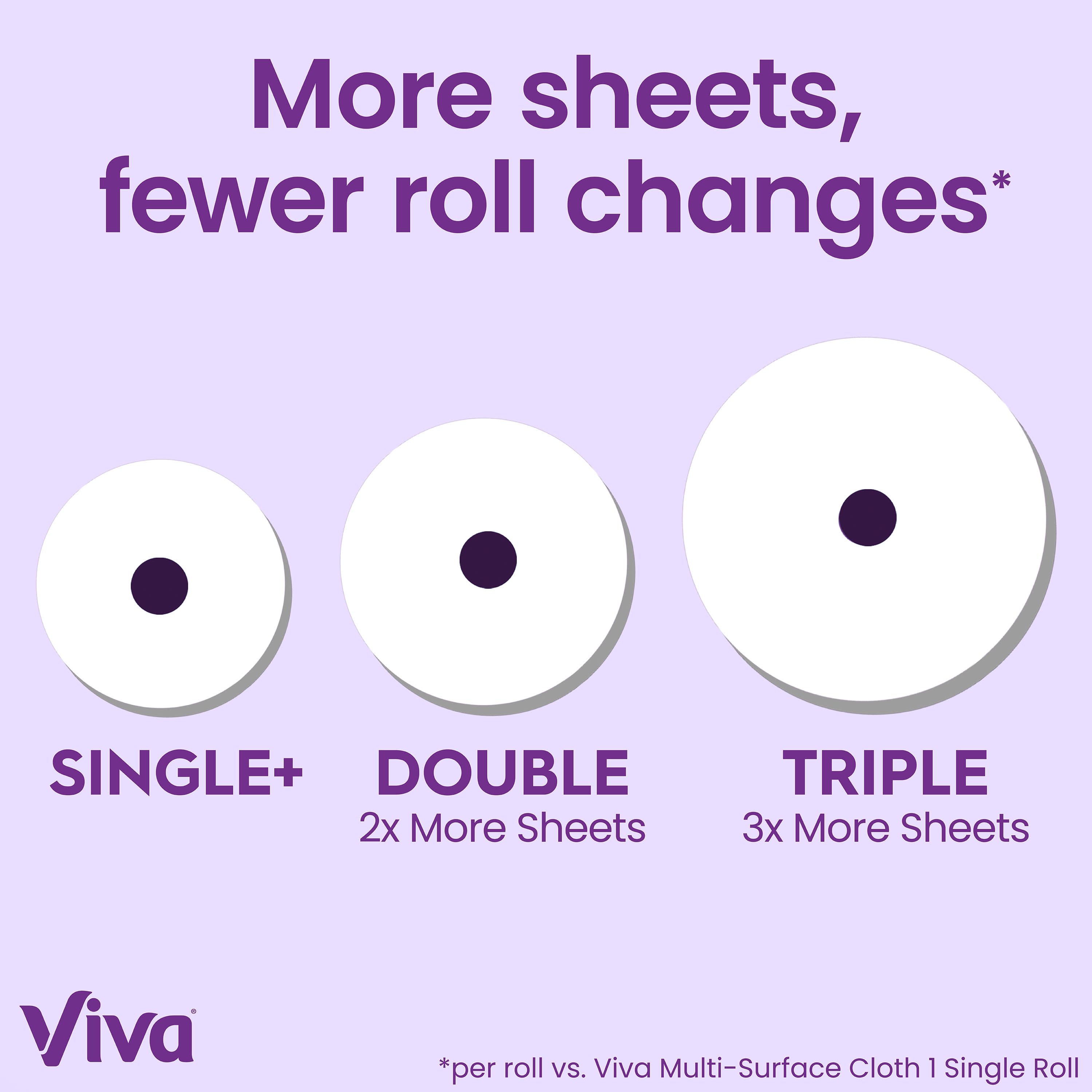 16 Double Rolls Cloth Paper Towels H570
