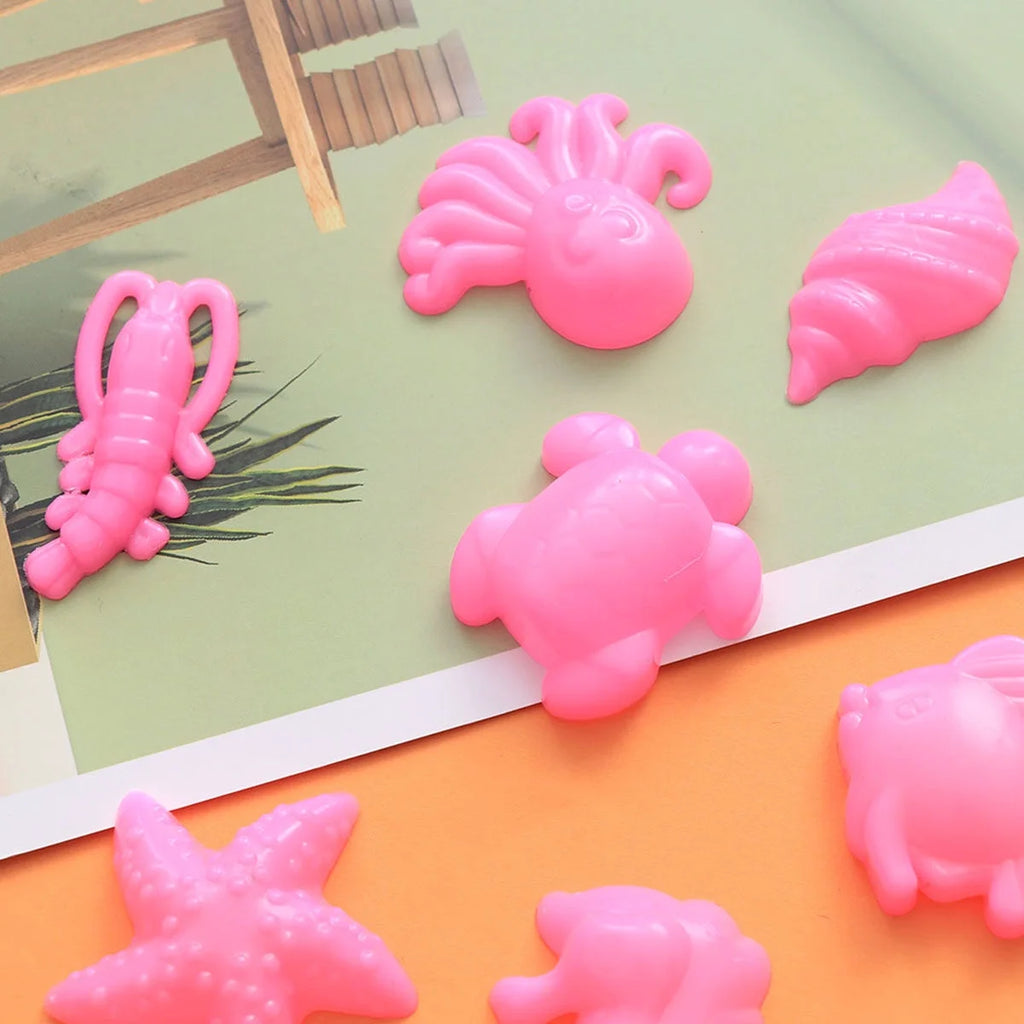 12pcs Beach Sand Toys Set with Sand Tray E296305