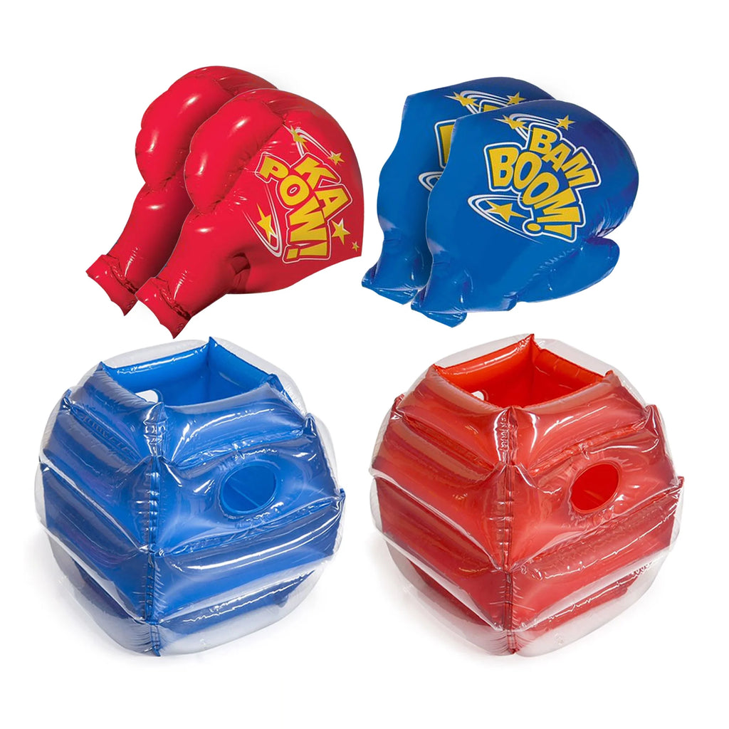 Inflatable Battle Blast Adventure Park with Motor and Battle Bop Combo D5697