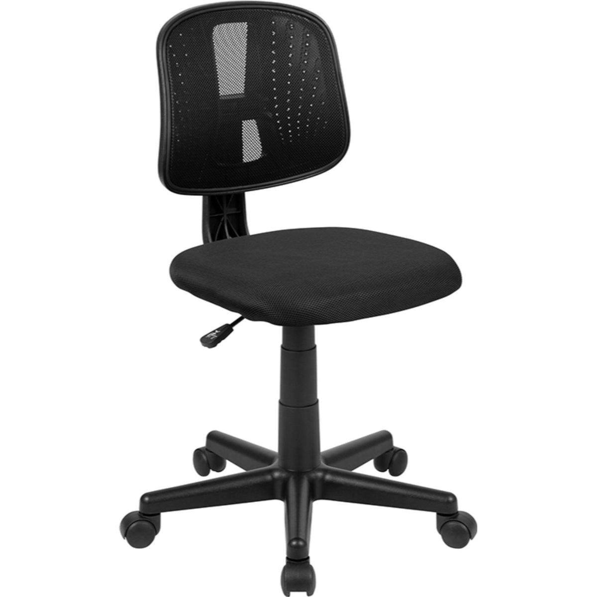 Black Mid-Back Mesh Swivel Task Office Chair X58127