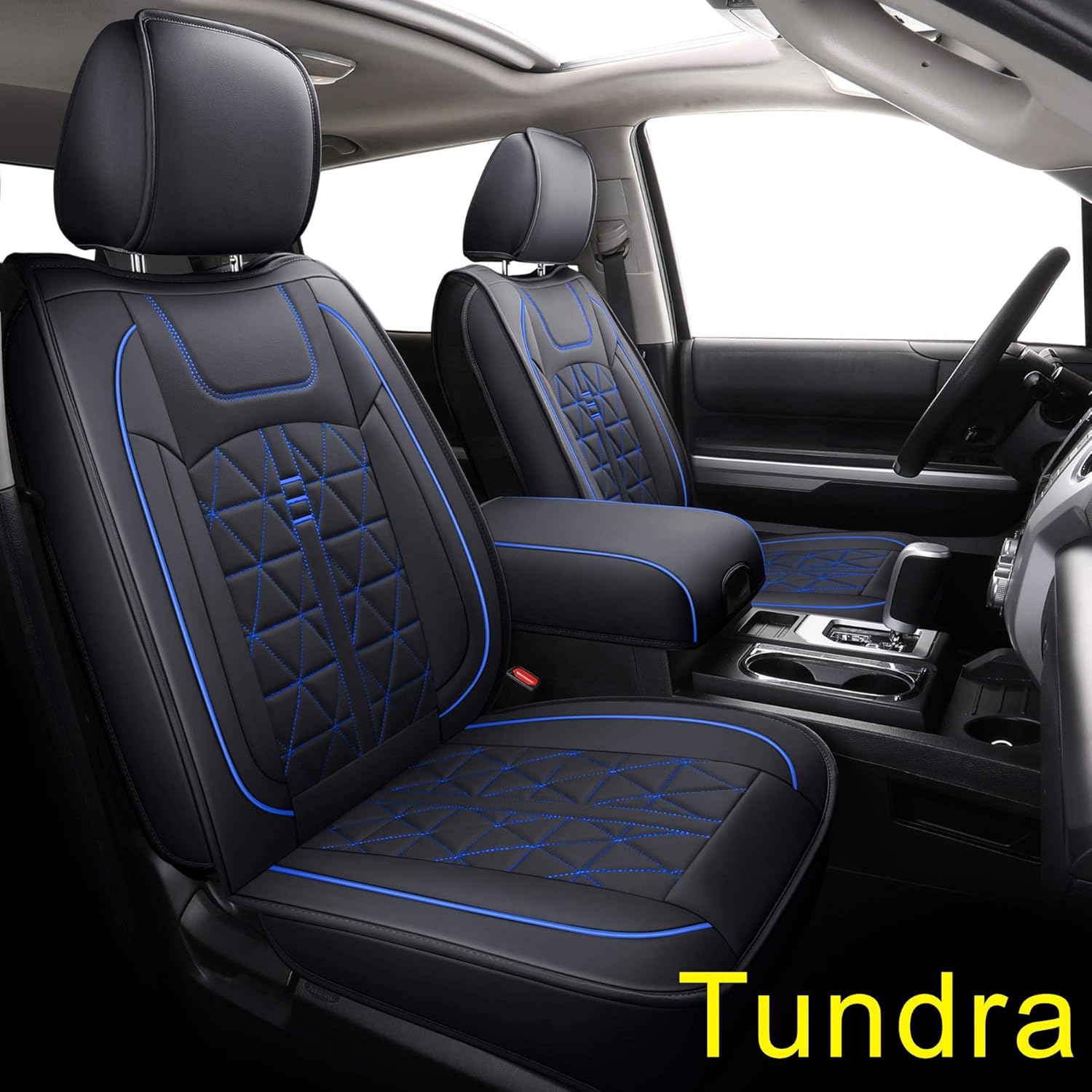 Waterproof Faux Leather Seat Covers Full Set W264