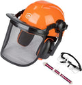 Chainsaw Helmet with Safety Face Shield and Ear Muffs G125