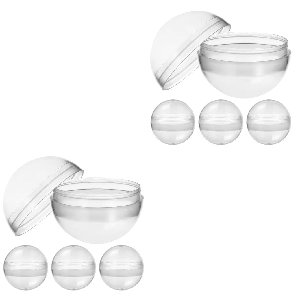 200 pcs Clear Plastic Fillable Balls G81665