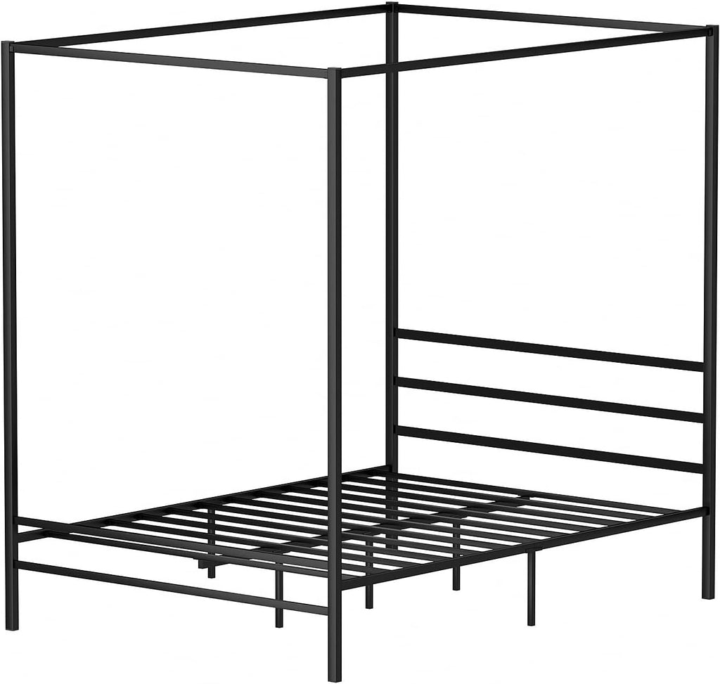 Queen Metal Canopy Bed Frame K510