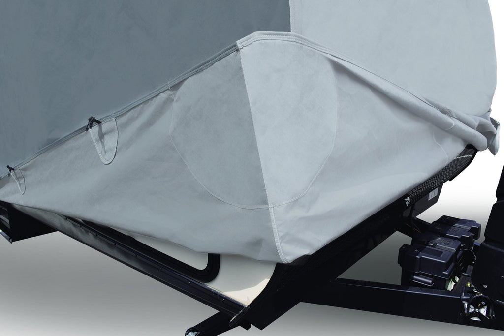 Gray Travel Trailer RV Cover Q57445